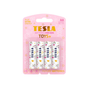 TESLA DRY BATTERIES AA TOYS+ GIRL (Pack of 4)