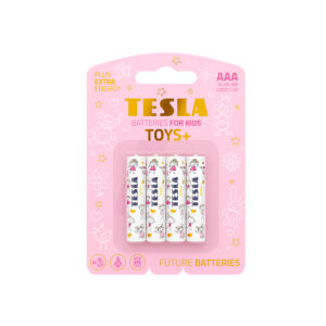 TESLA DRY BATTERIES AAA TOYS+ GIRL  (Pack of 4)